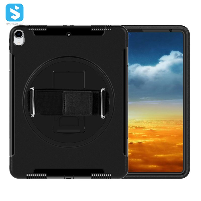 kickstand case with hand strap for ipad pro 11 2018